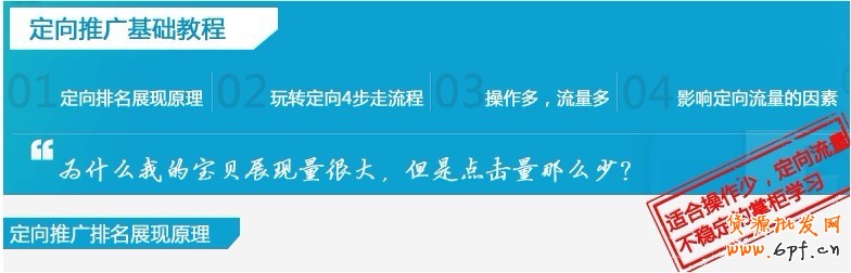 定向推廣基礎教程
