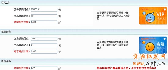 淘寶會(huì)員打折設(shè)置2