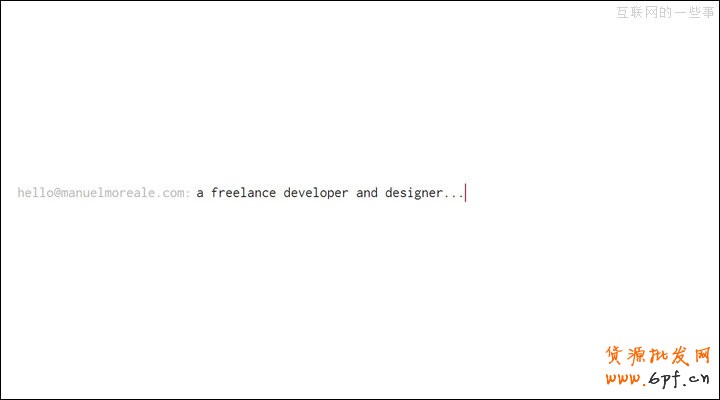 酷站欣賞：18例簡約的網頁設計案例賞析,互聯網的一些事