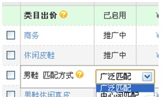 直通車匹配方式：精準(zhǔn)詞、中心詞、廣泛詞的關(guān)系