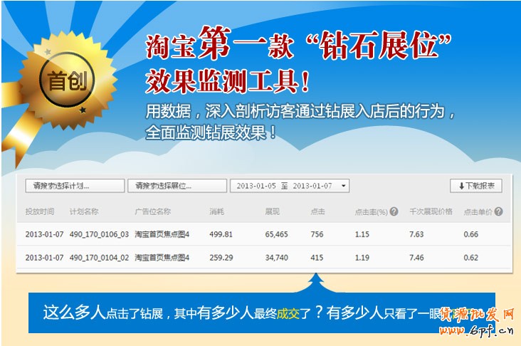 淘寶賣家服務鉆展透視