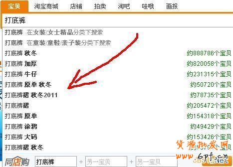 淘寶關(guān)鍵詞